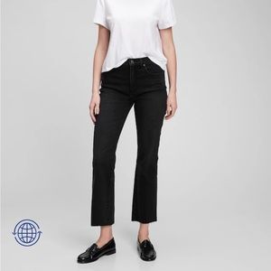 GAP High Rise Kick Fit Jeans with Washwell